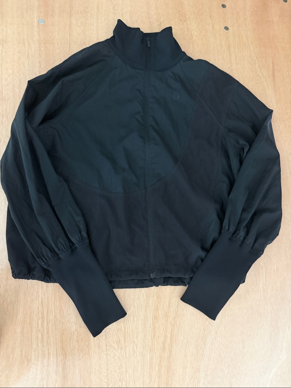 lululemon athletica Black Full-Zip Utility Jacket